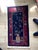 Textile Antique 1920s Art Deco Chinese Rug 2.1' X 4.3' (64cm X 131cm) For Sale - Image 7 of 9