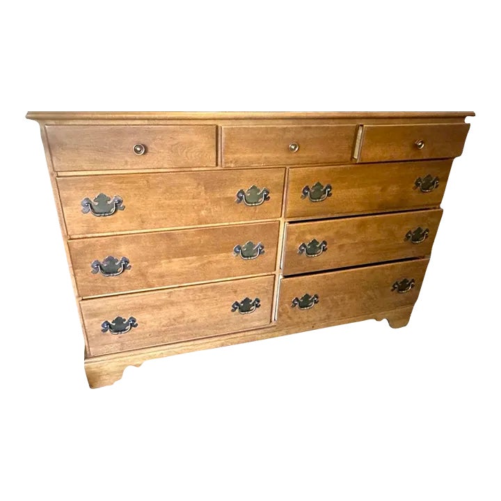 Ethan Allen Nutmeg Solid Maple 52