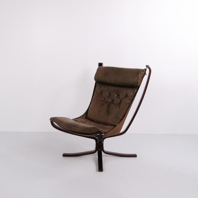 Falcon Lounge Chair by Sigurd Ressell for Vatne Møbler, Norway, 1970s For Sale - Image 11 of 16