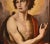 Florentine School Artist, St. John the Baptist, 1500-1600, Oil on Canvas For Sale - Image 10 of 16
