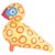 Kay Bojesen Songbird X Leif Sylvester Blue Eyes in Multicoloured Wood For Sale - Image 9 of 9