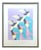Kevin Newman Vintage 1987 " Toucans " Contemporary Fine Art Lithograph Print Framed Poster For Sale