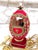 Ornamental & Decorative Materials 1984 Vintage Fabergé Egg Style XXXXL Pierre Lorren Natural Egg Hand Carved Faberge Style Music Austrian Crystal Pure Gold Deco Handmade 5.1" X 5.9" For Sale - Image 7 of 10