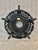 Black Vintage Chinoiserie Carved Hardwood 8”Round Display Stand With Pierced Apron, Hong Kong For Sale - Image 8 of 8