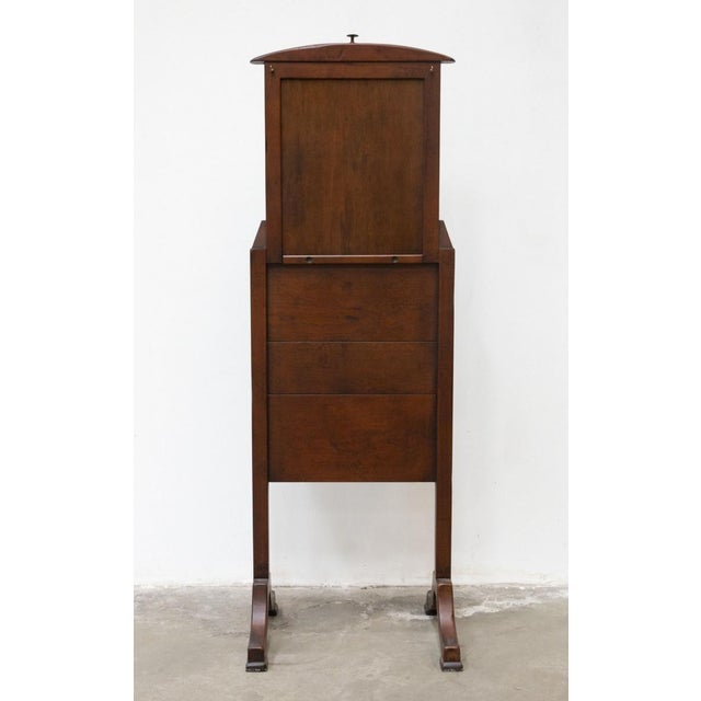 Clothes Hanger Storage Cabinet with Mirror For Sale - Image 10 of 13