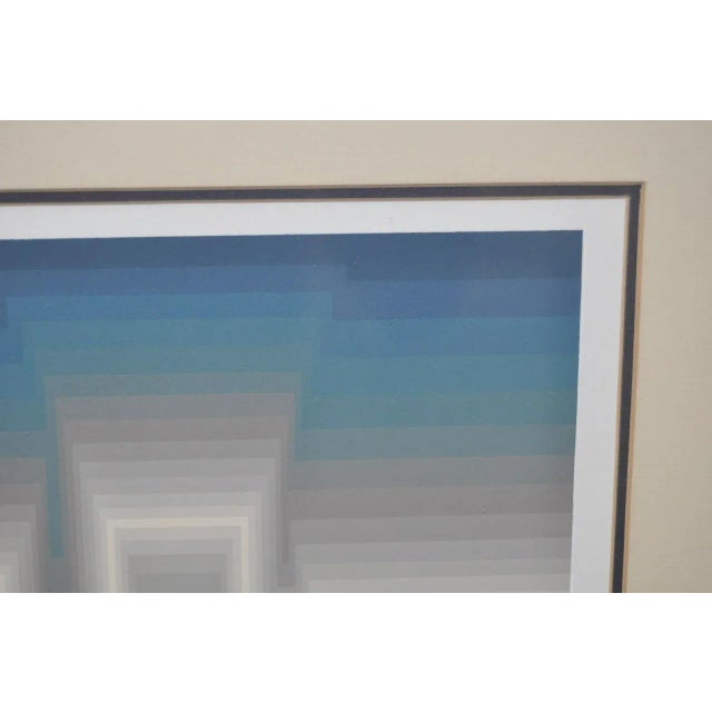 Op-Art "Mayan" Serigraph For Sale In San Francisco - Image 6 of 11
