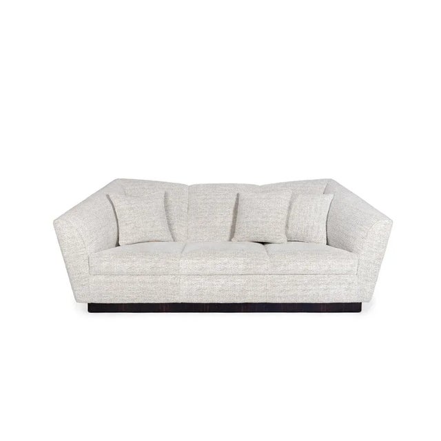 Eagle 3 Seat Sofa by InsidherLand Dimensions: D 95 x W 235 x H 93 cm. Materials: Wooden base, ebony veneer, InsidherLand...