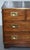 Reprodux Campaign Chest of Drawers with Leather Top by Bevan Funnell For Sale - Image 10 of 18