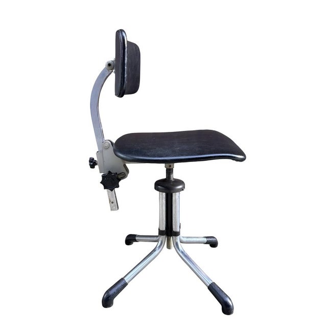 Gispen 360 Chair from W.H. Gispen and Hoffmann, 1960s For Sale - Image 4 of 8
