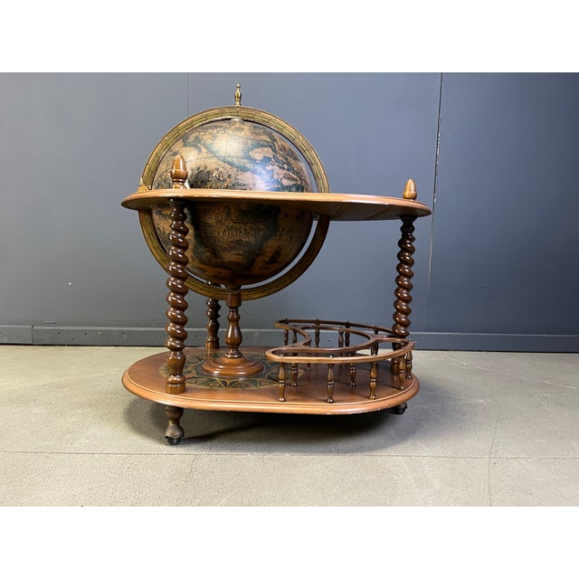 Vintage Globe Bar, 1950s For Sale - Image 11 of 17