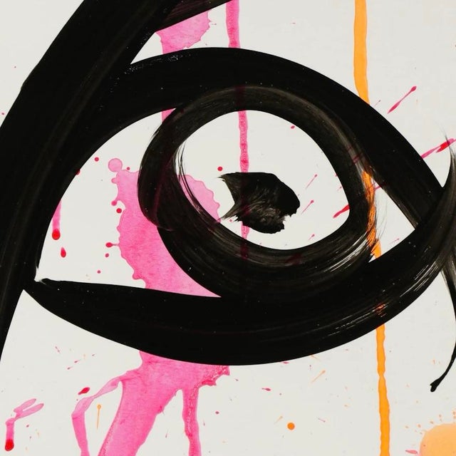 Abstract Peter Keil Abstract Portrait For Sale - Image 3 of 5