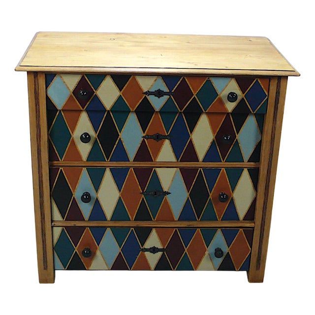 Antique Chest of Drawers in Pine, 1880s For Sale