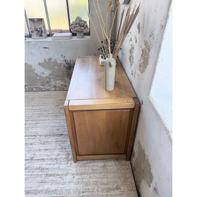 Elm Commode from Maison Regain, 1960s For Sale - Image 8 of 18