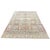 Traditional Antique Rug 7x10 | Garden Panel Design in Soft Ivory, Red & Blue For Sale - Image 3 of 5