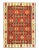 Rust Vintage Turkish Kilim 6'11" X 9'7" For Sale - Image 4 of 5