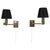 Metal Brass Swing Arm Wall Lights, 1960, Set of 2 For Sale - Image 7 of 7