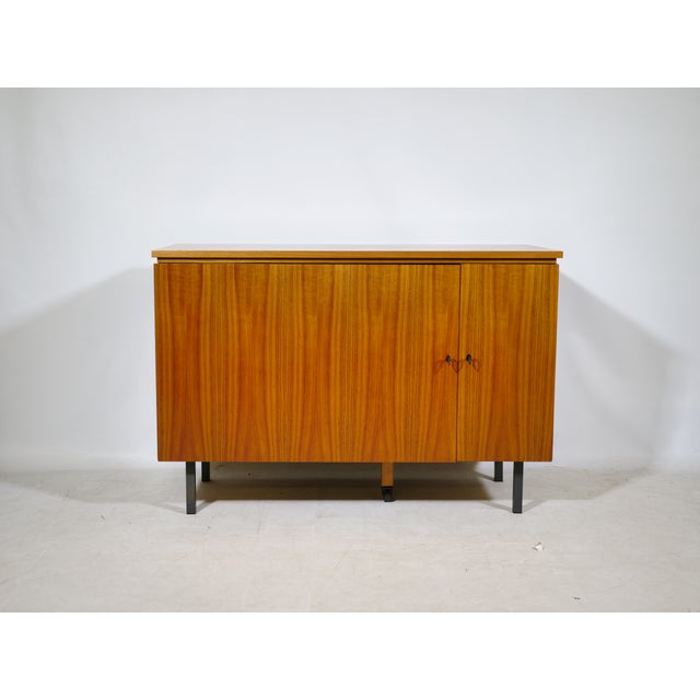 Mid-Century Modern Sideboard with Desk in Teak, 1960s For Sale - Image 6 of 13