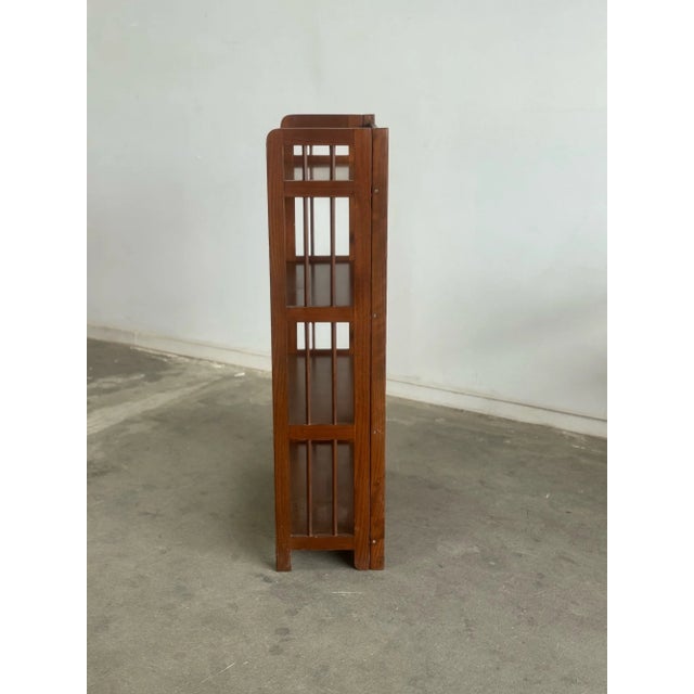 Vintage Mission Style Shelving For Sale - Image 4 of 12