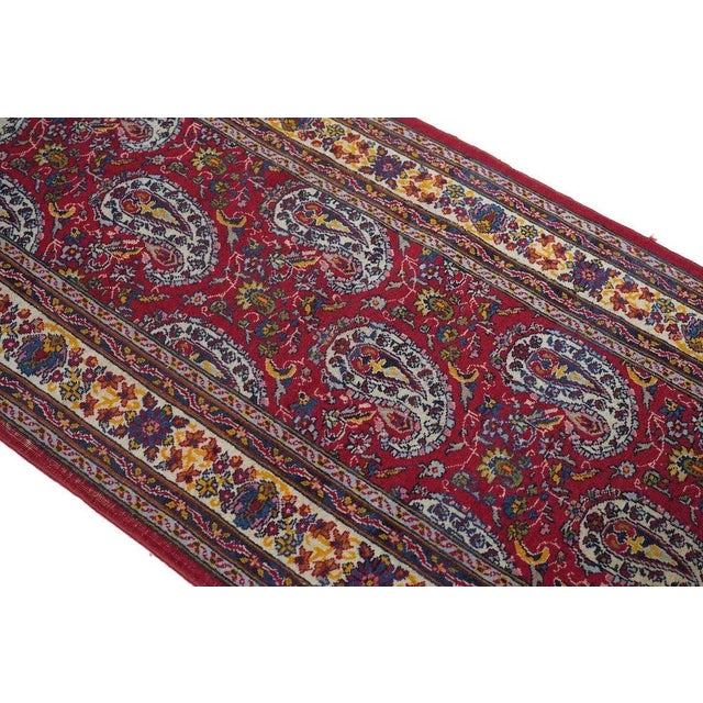 1920s Fine Antique Turkish Sivas Long Rug 2'9'' X 16'0'' For Sale - Image 5 of 10