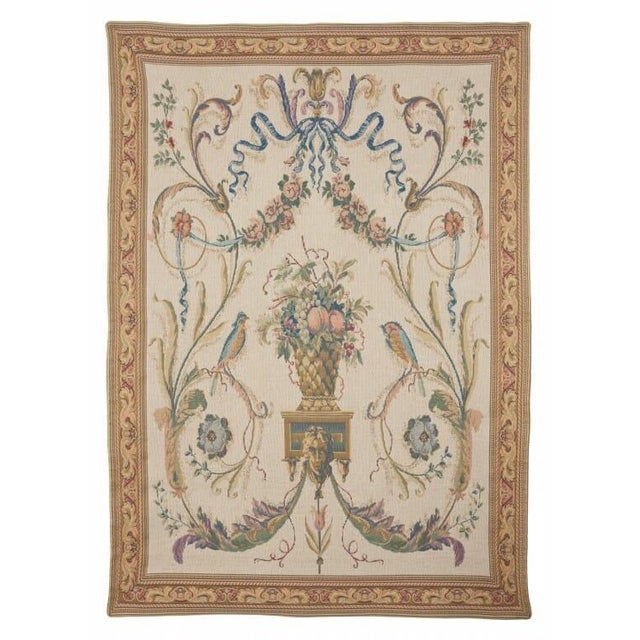 This tapestry is fully lined incorporating a sleeve along the top for hanging with a Hines hanging rod. Alternatively,...