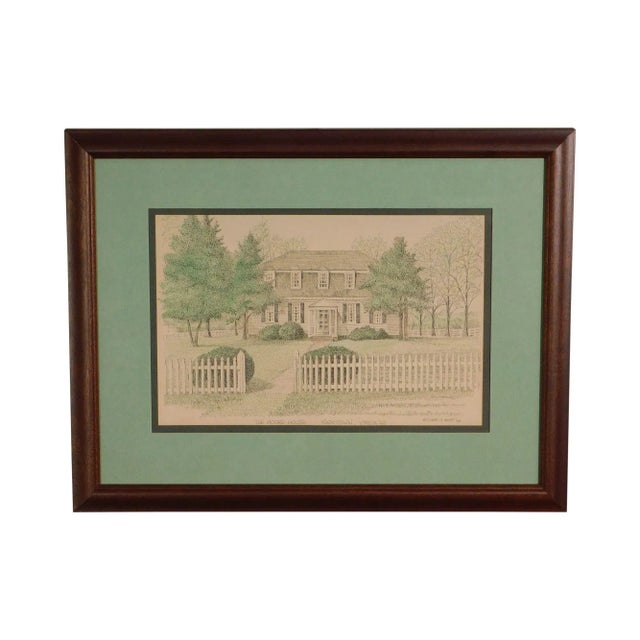 Clark M. Goff Framed Print "The Moore House, Yorktown, VA" For Sale - Image 12 of 12