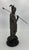 Classical Roman Late 19th Century Bronze-Style Warrior Statue With Spear & Helmet For Sale - Image 3 of 6