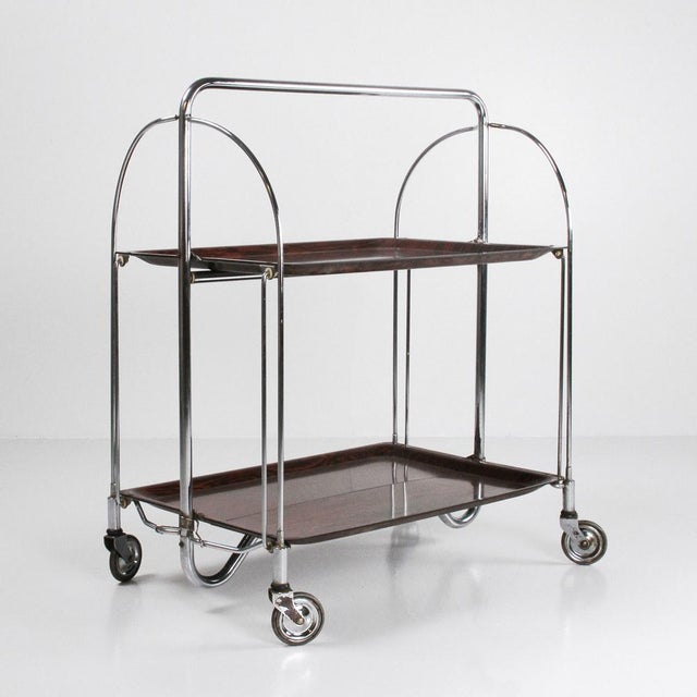 Dinette Model Folding Trolley from Gerlinol, Germany, 1960 For Sale - Image 6 of 14