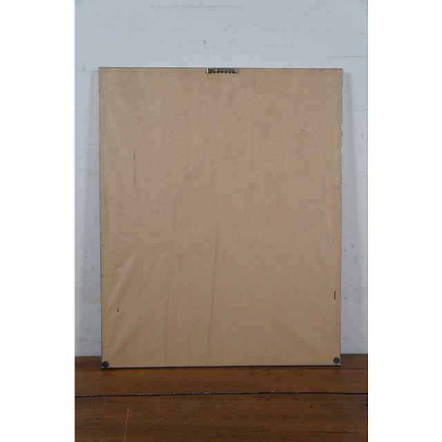 1880s Antique George L Seymour Country Postman Hand Colored Engraving Framed 20" For Sale - Image 10 of 10