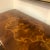 1990s 1990s Italian 3 Drawer Shaped Walnut Chest of Drawers For Sale - Image 5 of 13