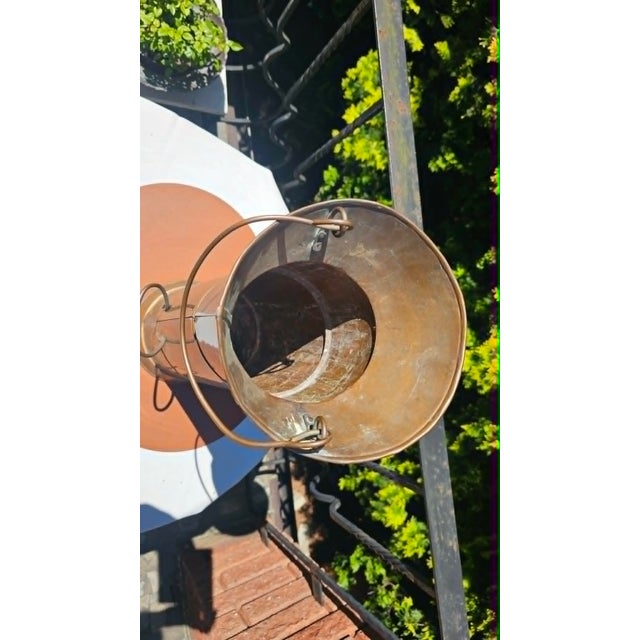Art Deco Copper Umbrella Stand, 1920s For Sale - Image 4 of 6