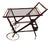 Mahogany Bar Cart by Cesare Lacca, 1950s For Sale