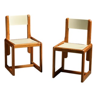 French Chairs from André Sornay, 1960s, Set of 2 For Sale