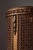 1920s Art Deco Scandinavian Paper Basket in Gilded Wood & Rattan Cane, 1920s For Sale - Image 5 of 11