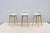 Fabulous set of 3 Fiber counter-height stools by Copenhagen-based design duo Iskos-Berlin for the Danish brand Muuto....