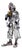 Silver Clown Figurine by Vittorio Ancini Italy, Arezzo, Late 20th Century For Sale