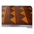 Monumental Artisan Post-Modern Mahogany Marquetry Inlaid Console Dining Table For Sale - Image 4 of 6