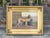 Early 20th Century Continental Oil Painting of Two Dogs in Courtyard, circa 1900 - Gilt Frame For Sale - Image 5 of 12