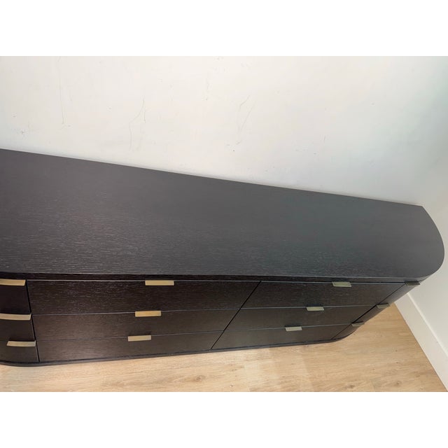 Armani Casa Armani/Casa Castilla Black Maple Dresser For Sale - Image 4 of 9