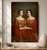 Atelier Aria Lumae the Sisters Unspoken Terracotta and Warm Amber Large Board Print For Sale - Image 12 of 16