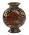 Late 19th Century Japanese Cloisonne Enamel Miniature Dragon Phoenix Moon Flask Vase Meiji For Sale - Image 5 of 6