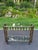 1980s Faux Bamboo Bronze Metal and Glass Sofa Table For Sale - Image 5 of 18