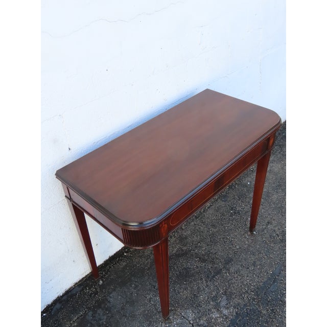 Inlay Extension Console Card Dinette Dining Extension Table 6322 For Sale - Image 16 of 18