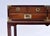 Mahogany Campaign Style Two Drawer Console Table For Sale - Image 9 of 14
