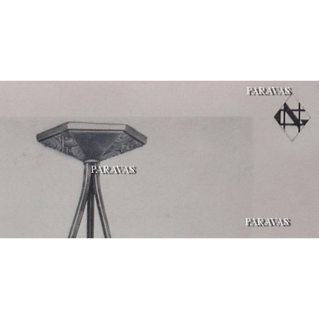 French Art Deco Pendant Light by Sevb & Gillen 1930 France - 2 Available For Sale - Image 10 of 11