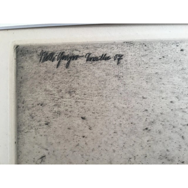 Antique Original Bullfight Etching For Sale - Image 4 of 13