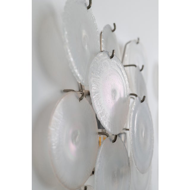 Vintage Wall Lights by Carlo Nason for Mazzega, 1960s, Set of 2 For Sale - Image 6 of 13