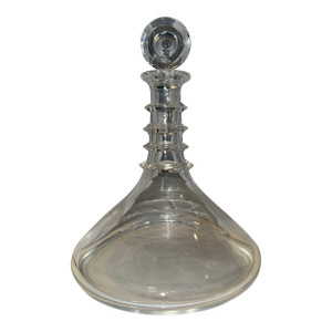 Steuben Glass Ships Decanter, Designed by Donald Pollard