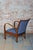 Textile Art Deco Armchair in Walnut, Czech, 1920s For Sale - Image 7 of 13