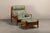 Wood Set of Oak and Leather Lounge Chair in the style of Sergio Rodrigues and Jean Gillon, 1960s For Sale - Image 7 of 18