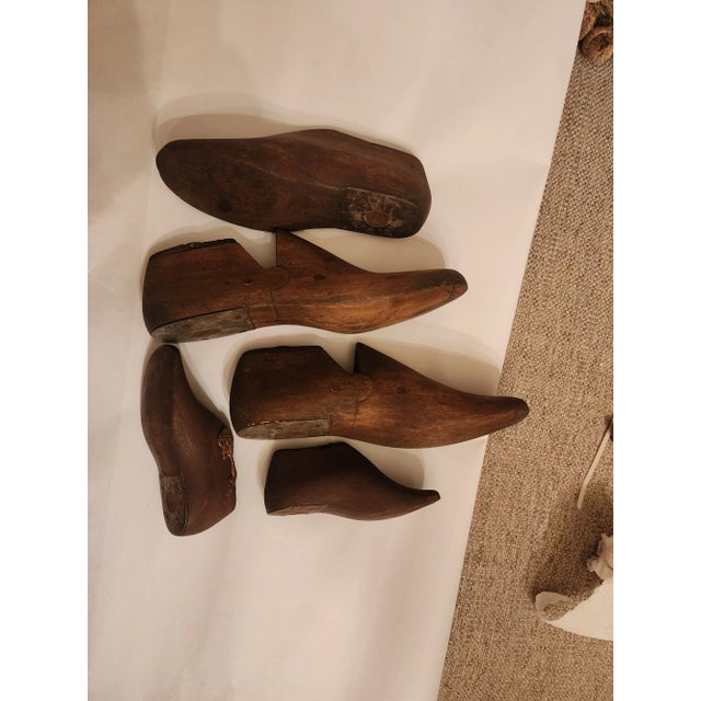 Wood Shoe Molds Collection For Sale - Image 4 of 4